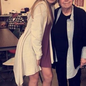 Cream Hooded Cardigan